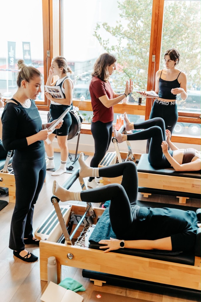 PT7 Academy Reformer instructor training at the Museumplein studio