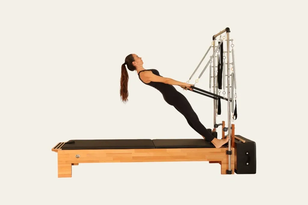 Tower Reformer - Back extension exercise